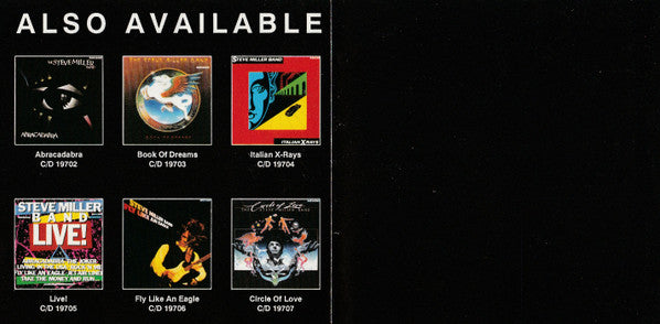 Steve Miller Band : Live! (CD)