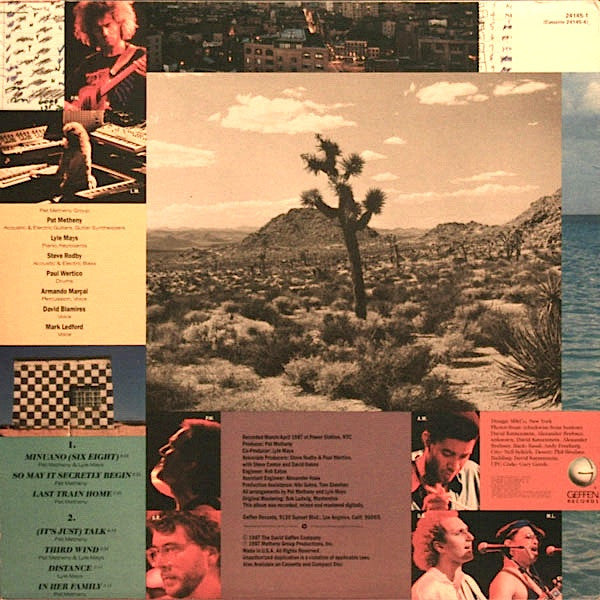 Pat Metheny Group : Still Life (Talking) (LP, Album)
