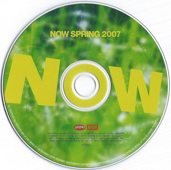 Various : Now Spring 2007 (CD, Comp)