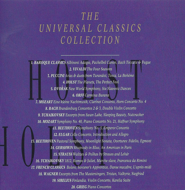 Holst* : The Planets / The Perfect Fool (CD, Comp, RM)