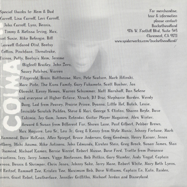 Buckethead : Colma (CD, Album)