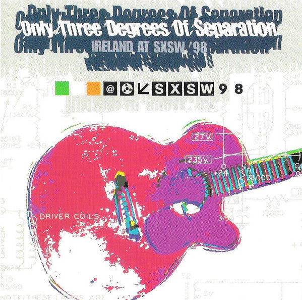 Various : Only Three Degrees Of Separation - Ireland At SXSW '98 (CD, Comp, Promo)