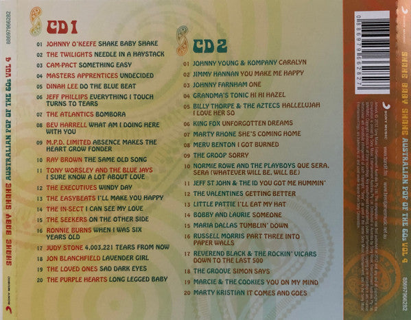 Various : Shake Baby Shake (Australian Pop Of The 60s Vol 4) (2xCD, Comp)