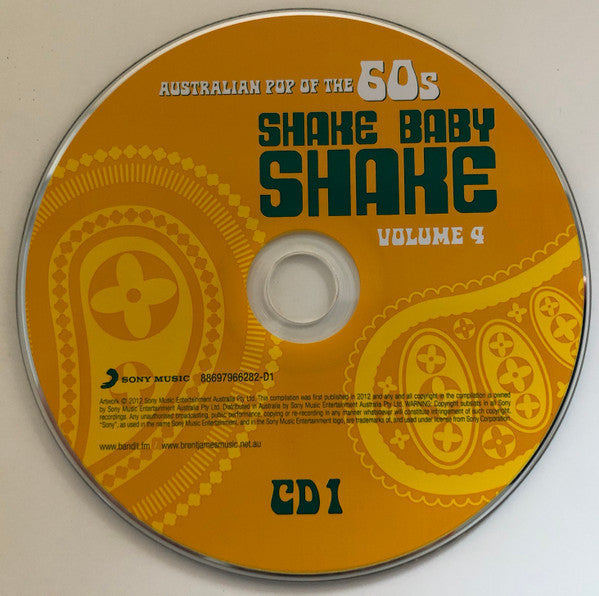 Various : Shake Baby Shake (Australian Pop Of The 60s Vol 4) (2xCD, Comp)