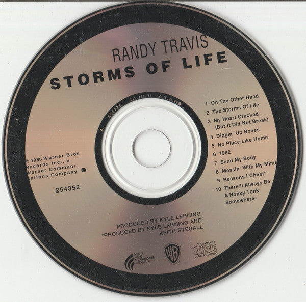 Randy Travis : Storms Of Life (CD, Album, RE, RM)