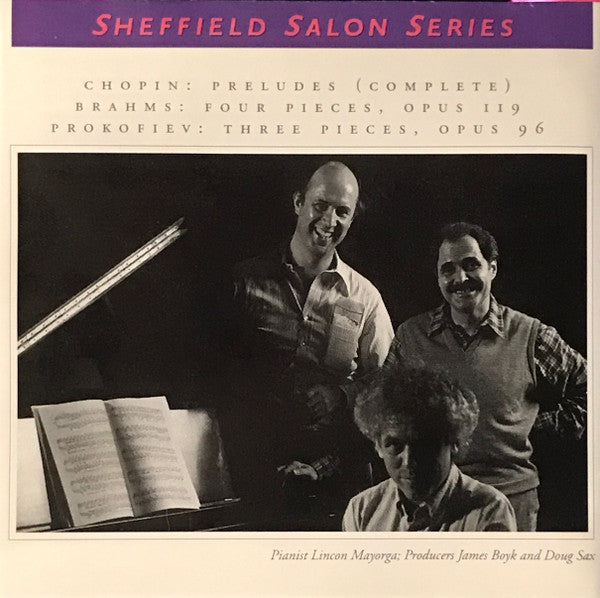 Lincoln Mayorga : Piano Music Of Chopin, Brahms, & Prokofiev (CD, Album)