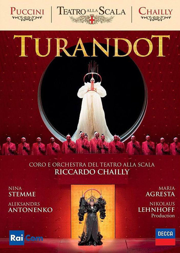 Giacomo Puccini / Riccardo Chailly / Coro Del Teatro Alla Scala E Orchestra Del Teatro Alla Scala, Riccardo Chailly, Nina Stemme, Aleksandrs Antoņenko, Maria Agresta , Production Nikolaus Lehnhoff : Turandot (Blu-ray, Multichannel)
