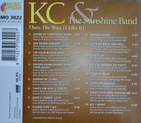 KC & The Sunshine Band : Thats The Way (I Like It) (CD, Comp)