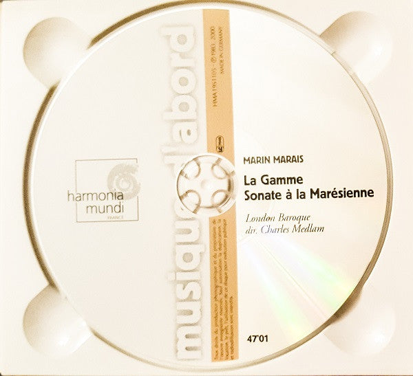 Marin Marais - London Baroque, Charles Medlam : La Gamme (CD, RE, Dig)