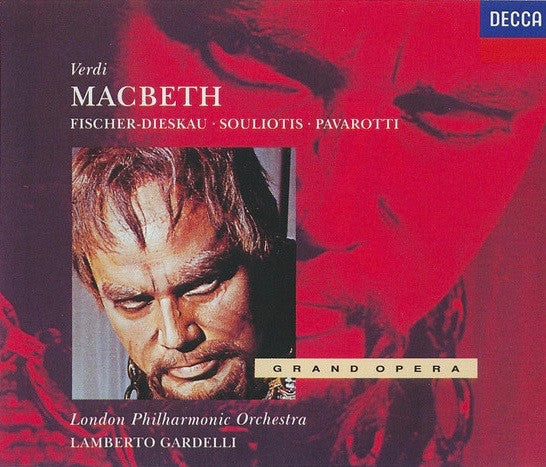 Verdi* - Fischer-Dieskau*, Souliotis*, Pavarotti*, London Philharmonic Orchestra, Lamberto Gardelli : Macbeth (2xCD, Album, RE, RM)
