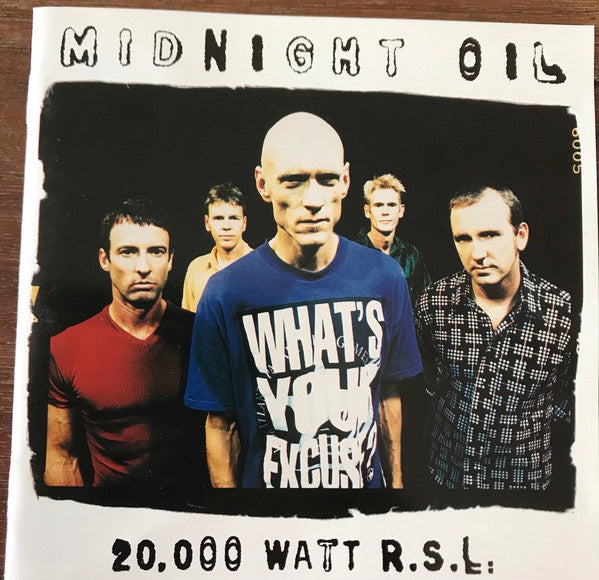 Midnight Oil : 20,000 Watt R.S.L. (CD, Comp, RM)