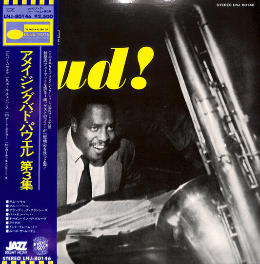 Bud Powell : The Amazing Bud Powell, Vol. 3 - Bud! (LP, Album, RE)