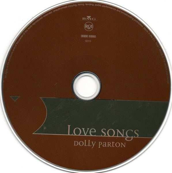Dolly Parton : Love Songs (CD, Comp)