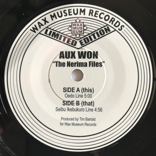 Aux Won* : The Nerima Files (7", Single, Ltd)