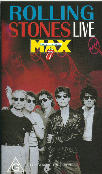The Rolling Stones : Live At The Max (VHS, PAL)