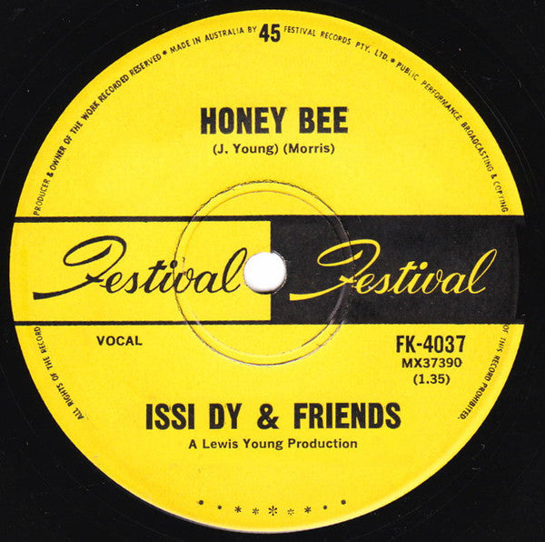 Issi Dy : Teeny Bopper / Honey Bee (7", Single)