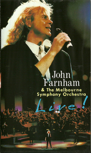 John Farnham & Melbourne Symphony Orchestra : Classic Jack Live! (VHS, PAL)