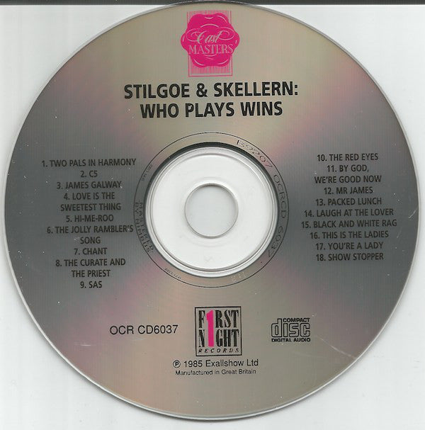 Stilgoe & Skellern : Who Plays Wins (CD, Album)