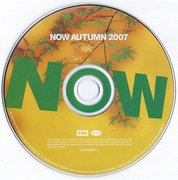 Various : Now Autumn 2007 (CD, Comp)