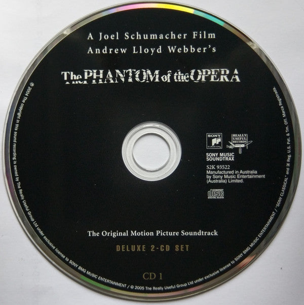 Andrew Lloyd Webber : The Phantom Of The Opera: The Original Motion Picture Soundtrack (2xCD, Dlx)