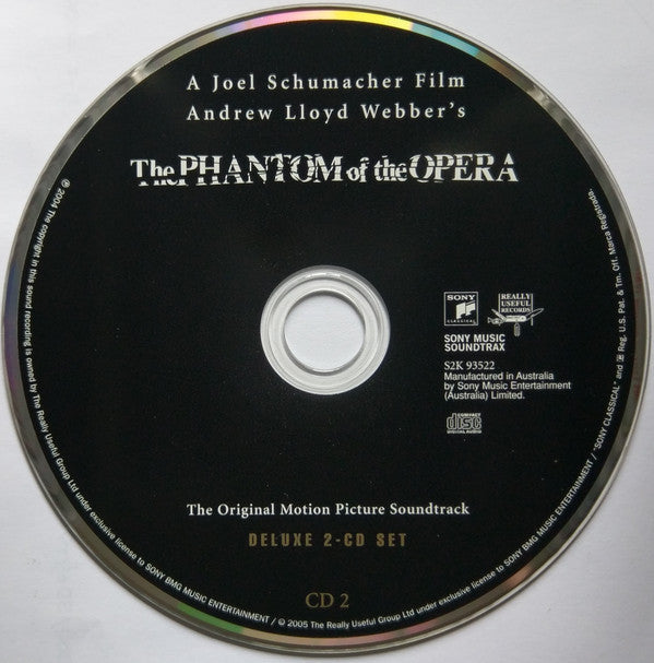 Andrew Lloyd Webber : The Phantom Of The Opera: The Original Motion Picture Soundtrack (2xCD, Dlx)