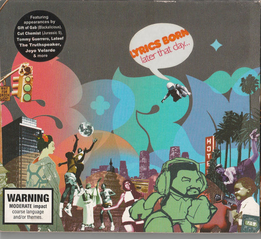 Lyrics Born : Later That Day... (CD, Album, Dig)
