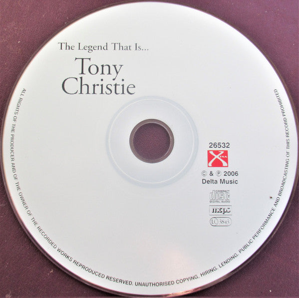 Tony Christie : The Legend That Is...Tony Christie (All The Hits And More)  (CD, Comp)