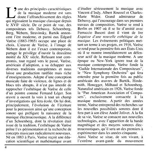 Edgard Varèse – Phyllis Bryn-Julson, Orchestre National De France, Kent Nagano : L'Œuvre De Edgar Varèse, Vol. 1 1920-1927: Amériques; Offrandes; Hyperprism; Octandre; Arcana (CD, Album)