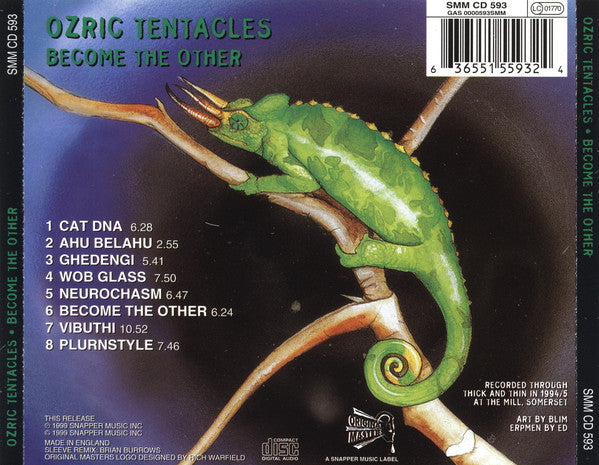 Ozric Tentacles : Become The Other (CD, Album, RE)