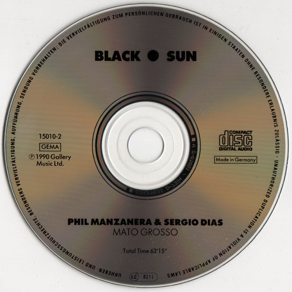 Phil Manzanera & Sergio Dias : Mato Grosso (CD, Album)