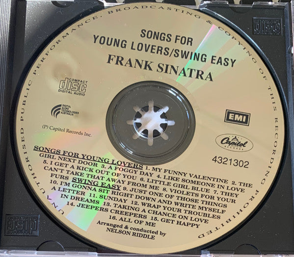 Frank Sinatra : Swing Easy! And Songs For Young Lovers (CD, Comp)