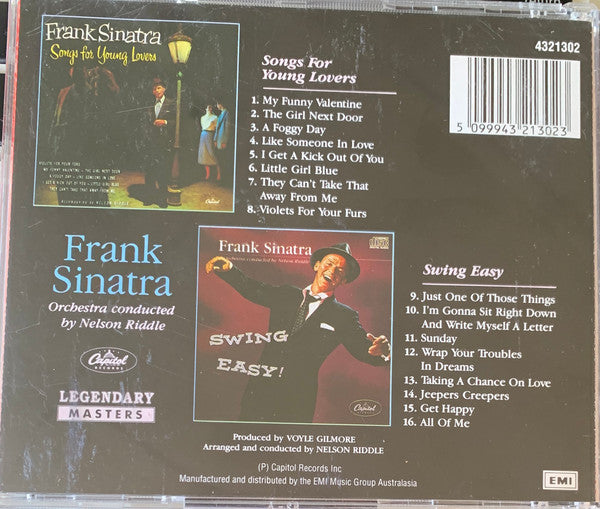 Frank Sinatra : Swing Easy! And Songs For Young Lovers (CD, Comp)