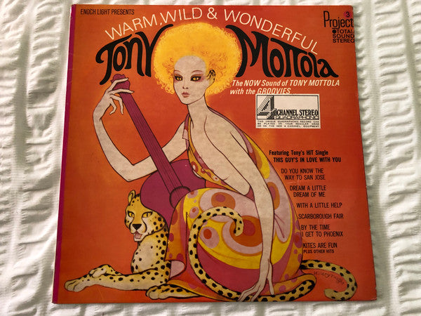 Tony Mottola : Warm, Wild And Wonderful (LP, Album, Quad)