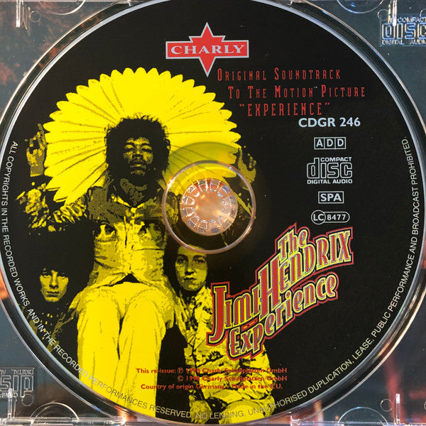 The Jimi Hendrix Experience : Original Soundtrack To The Motion Picture "Experience" (CD, Comp, RE, RM)