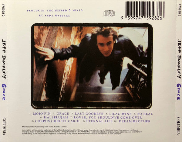 Jeff Buckley : Grace (CD, Album, RE)