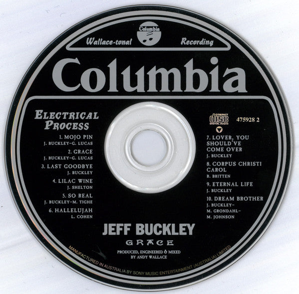 Jeff Buckley : Grace (CD, Album, RE)