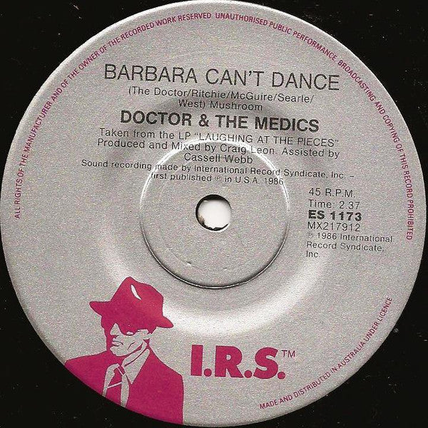 Doctor & The Medics : Burn (7", Single)