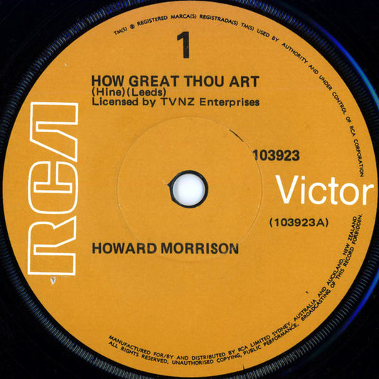 Howard Morrison : How Great Thou Art (7", Single)