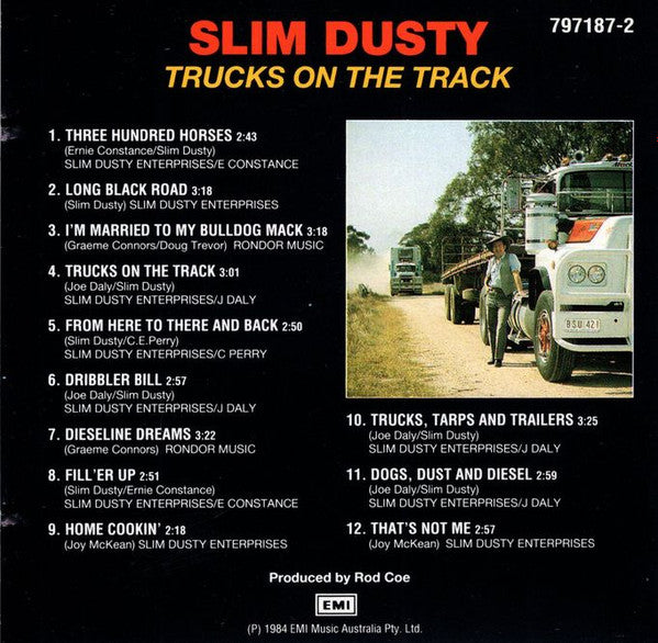 Slim Dusty : Trucks On The Track (CD, Album, RE)