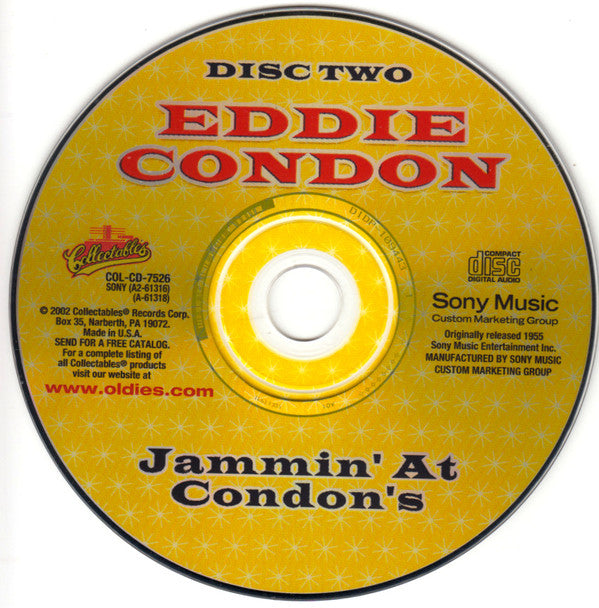 Eddie Condon : Jam Session Coast To Coast / Jammin' At Condon's (2xCD, Comp)
