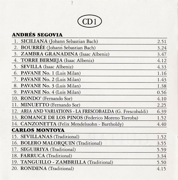Various : Spanish Guitar Magic (2xCD, Comp, Fat)