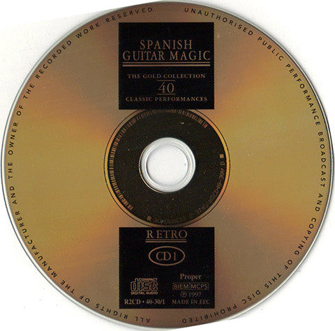 Various : Spanish Guitar Magic (2xCD, Comp, Fat)