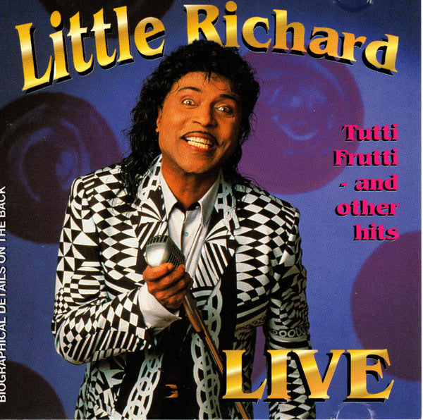 Little Richard : Tutti Frutti & Other Hits - Live (CD, Comp)