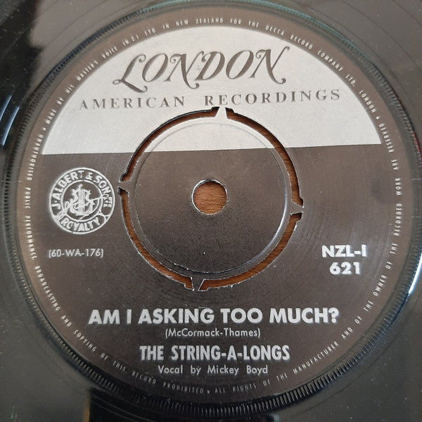 The String-A-Longs : Wheels (7", Single, Pus)