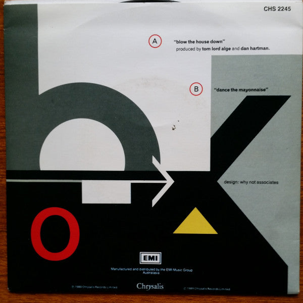 Living In A Box : Blow The House Down (7", Single)