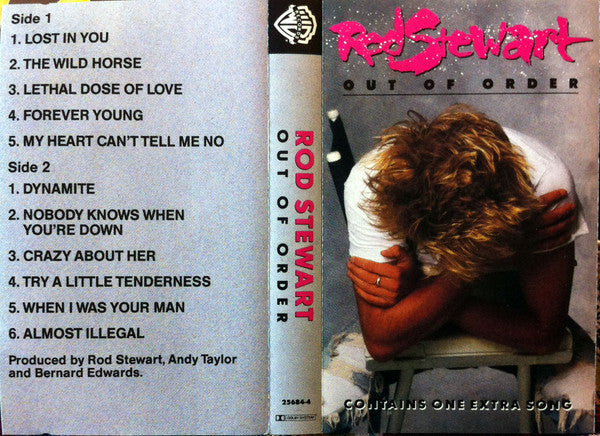 Rod Stewart : Out Of Order (Cass, Album, Dol)
