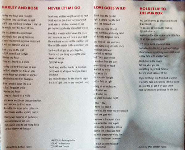 The Black Sorrows : Harley & Rose (Cass, Album)