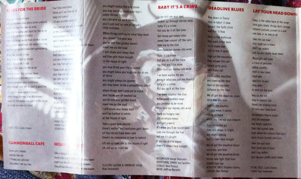 The Black Sorrows : Harley & Rose (Cass, Album)