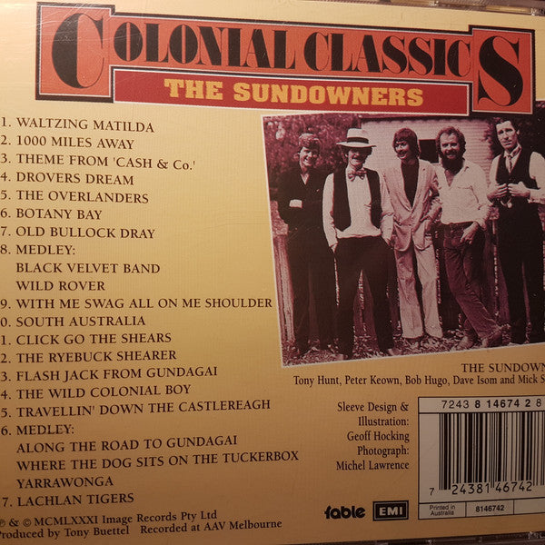 Sundowners (8) : Colonial Classics (CD, Album)
