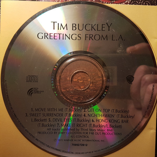 Tim Buckley : Greetings From L.A. (CD, Album, RE)